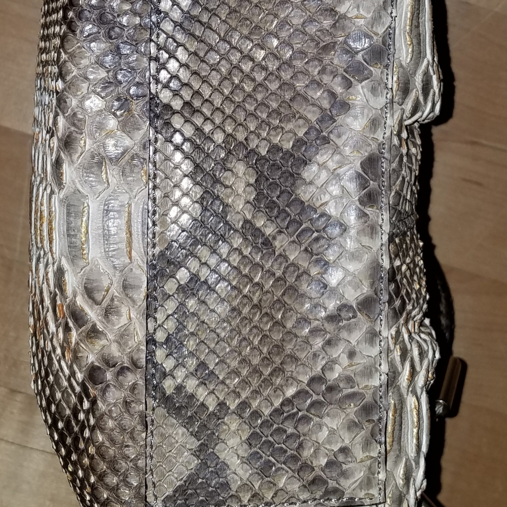 Donna Karan Iconic Collection Python Bag - image 5